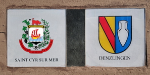 **  Neue Wappen der Denzlinger Partnerstädte  **
