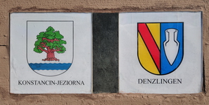 **  Neue Wappen der Denzlinger Partnerstädte  **